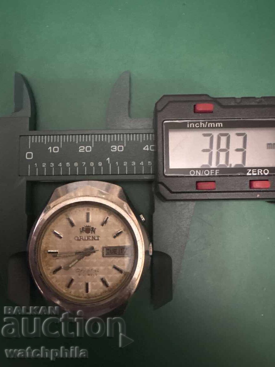 Orient Crystal Automatic men's watch. Rare. Working - 5