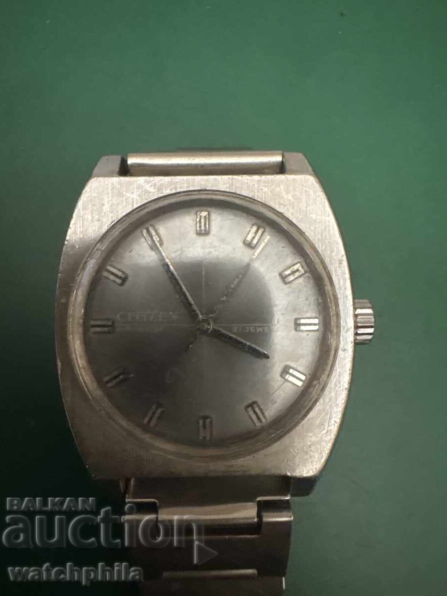 Citizen Parawater мъжки часовник. Рядък. Работи с цена € 0.01 | 0.02 лв.