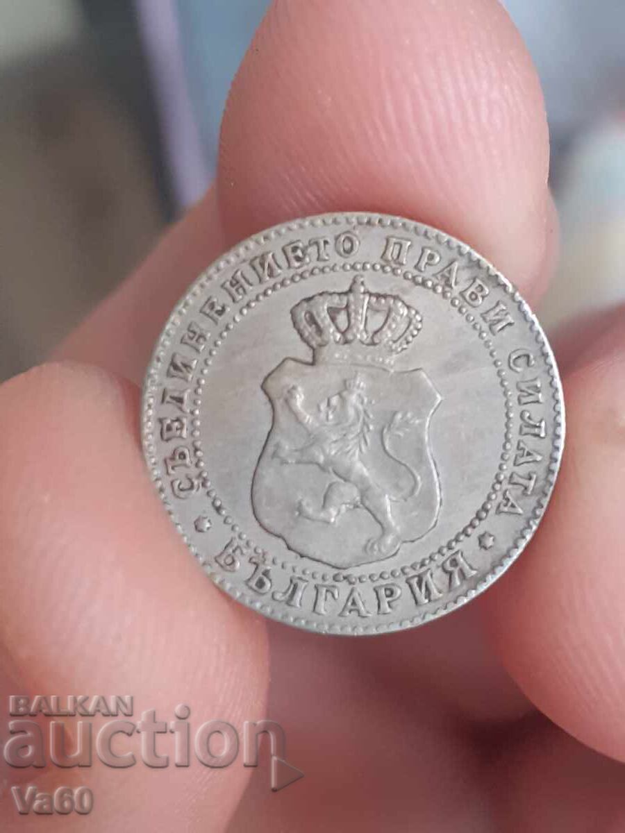 5 стотинки 1888г България монета - 5