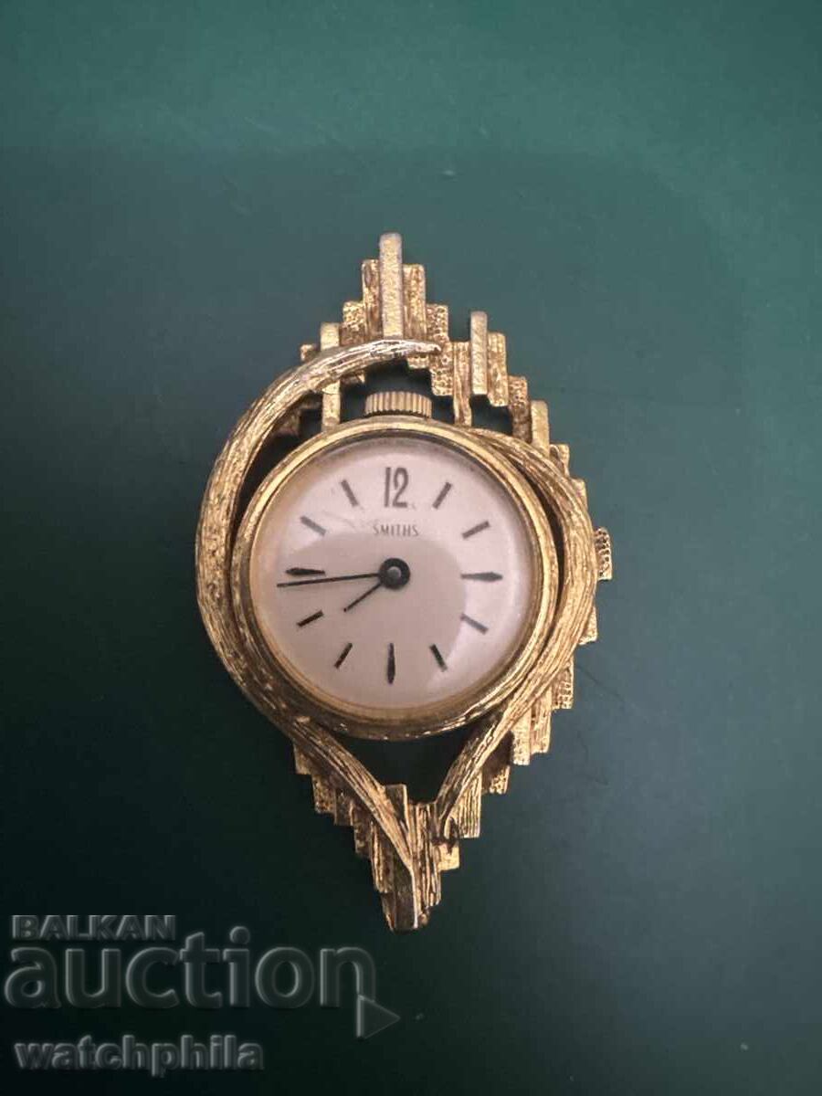 Smiths Swiss Watch Medallion. Rare. Works