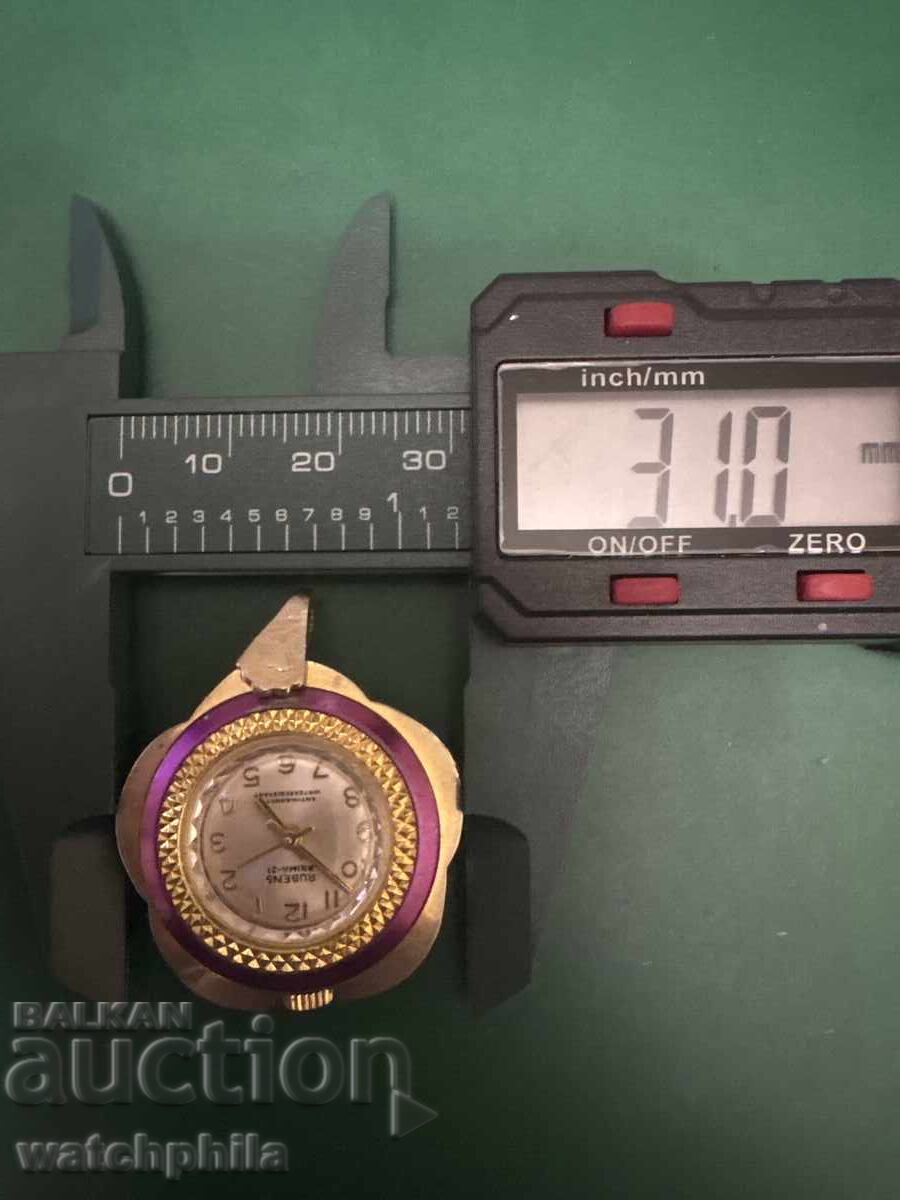 Livrarea Rubens Prima 21 ceas medalion. Rar. Funcționează