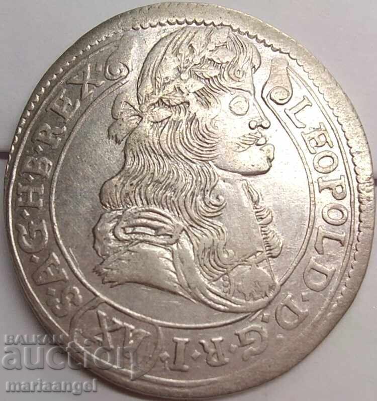 Delivery of Austria 15 Kreuzer 1683 Kremnitz Leopold I 30mm Delivery of Austria 15 Kreuzer 1683 Kremnitz Leopold I 30mm