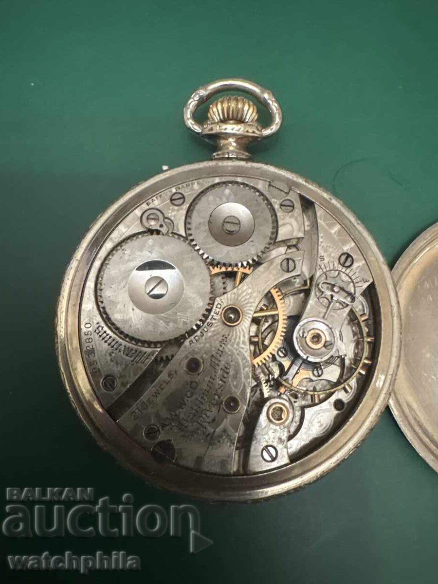 Παράδοση Waltham Maximus σπάνιο ρολόι τσέπης