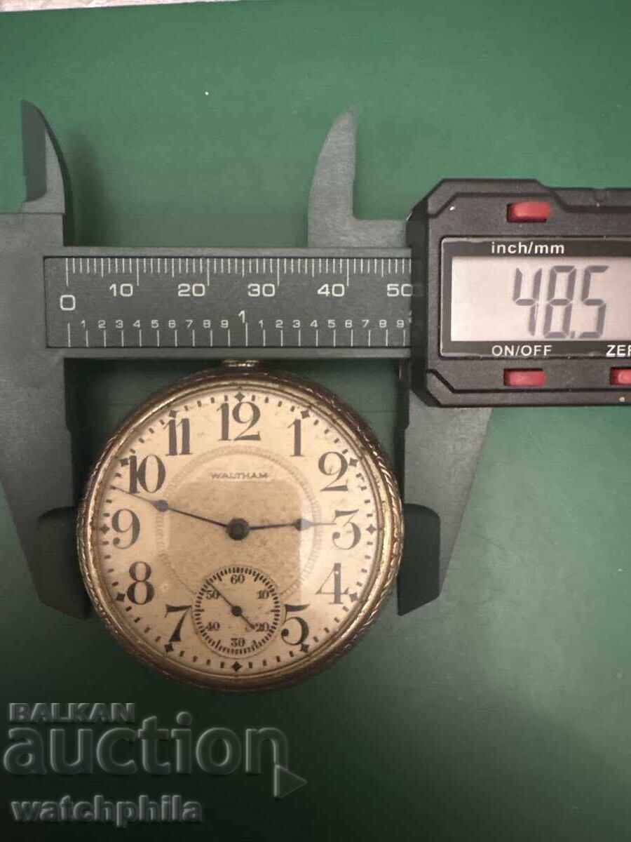 Waltham Maximus σπάνιο ρολόι τσέπης - 7