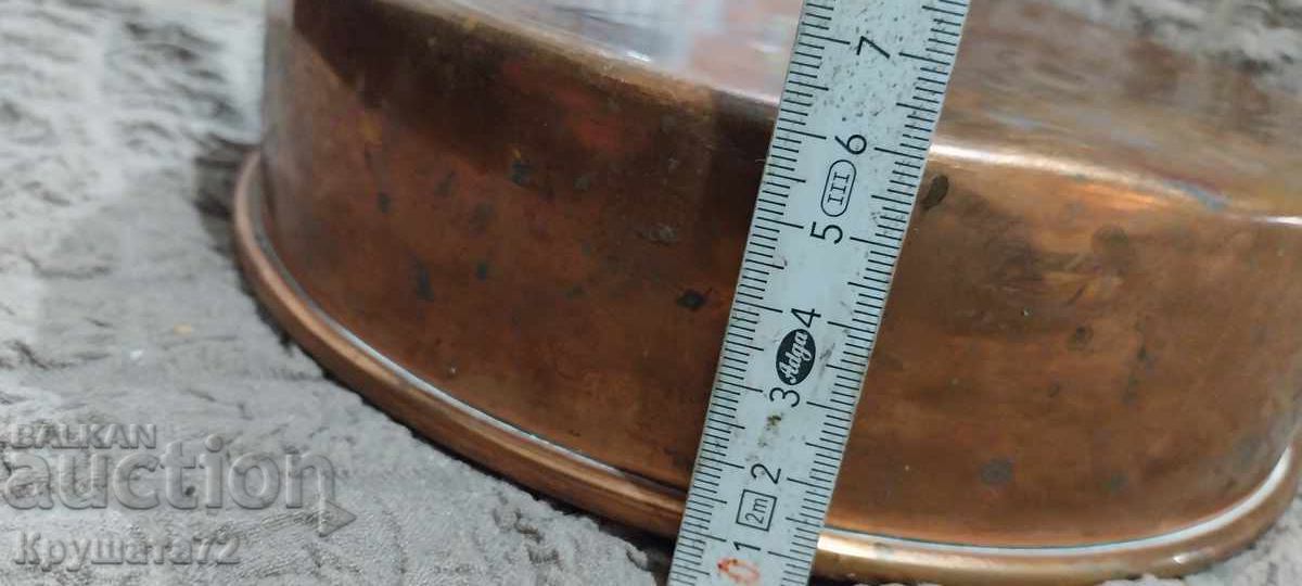 Аукцион Комплект медни тави калаисани Аукцион Комплект медни тави калаисани