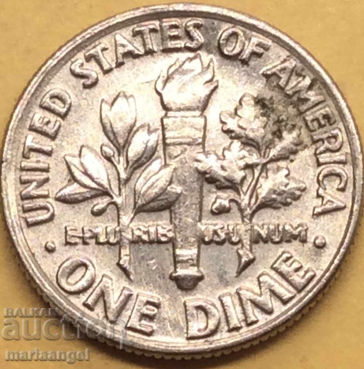 Livrarea 1 dime SUA 1982 10 cenți