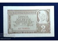 Polonia, 2 zloți 1941, UNC
