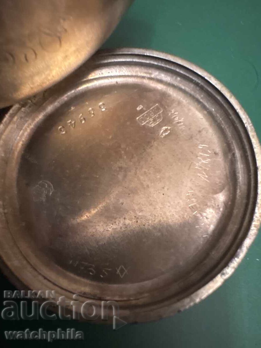 Доставка на Уникален сребърен джобен часовник.Отлично състояние