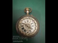 Μοναδικό ασημένιο ρολόι τσέπης. Άριστη κατάσταση