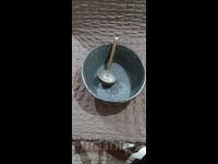 Меден съд с Черпак калаисани...