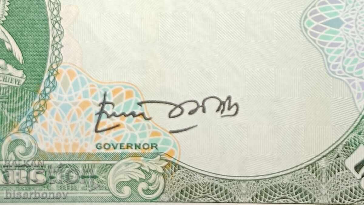 Auction  Trinidad and Tobago, 5 Dollars 1985, (sign. 4), UNC