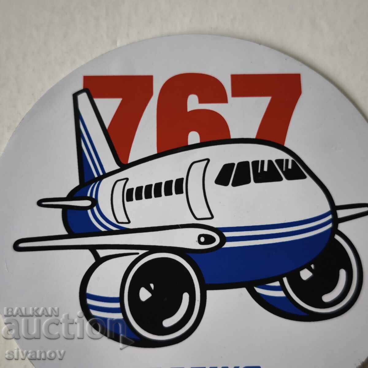 Παράδοση Αυτοκόλλητο Boeing Boeing 767 1993 #6235