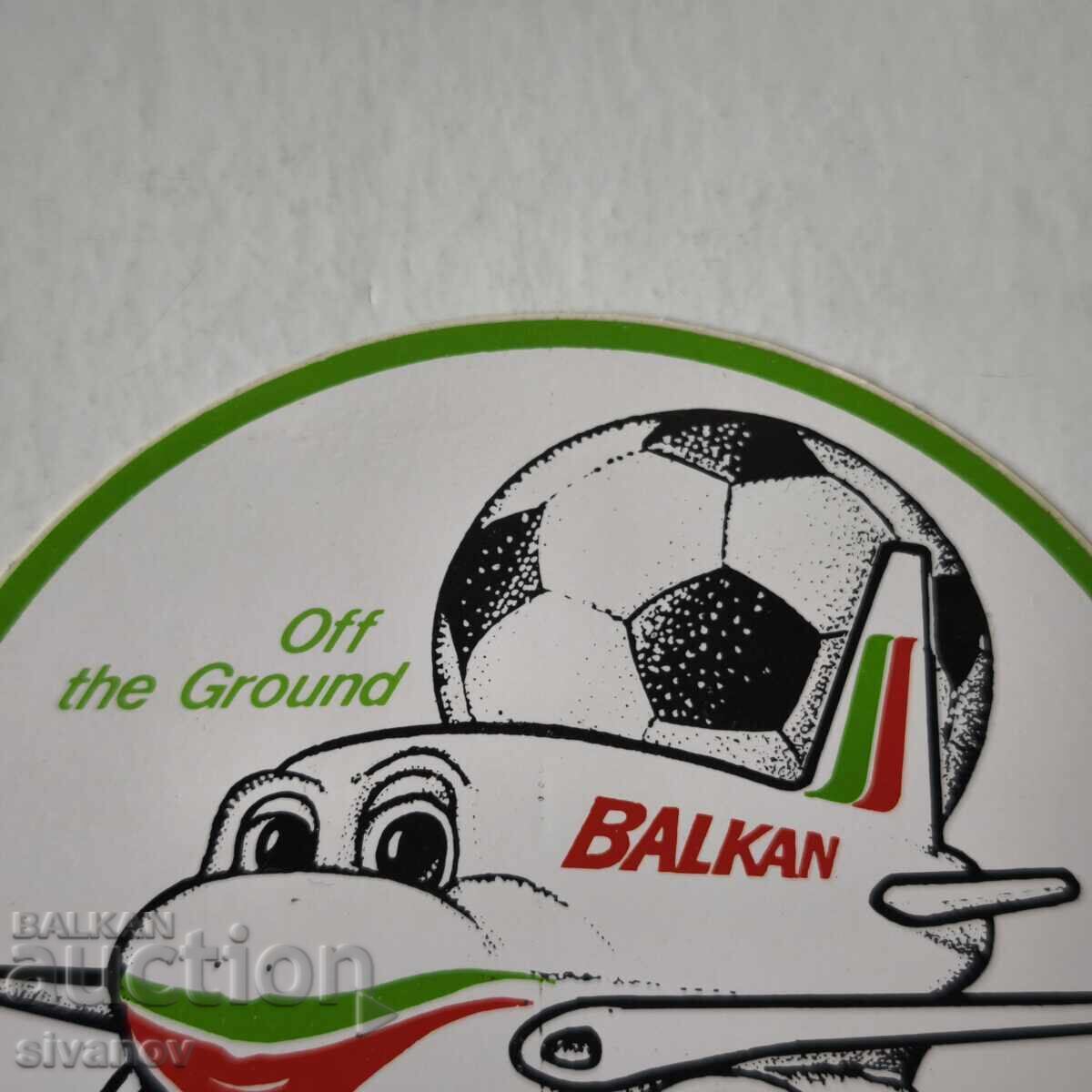 Δημοπρασία Αυτοκόλλητο BGA Balkan World Cup 1994 Balkan #6238