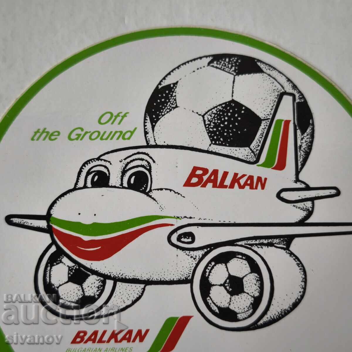 Παράδοση Αυτοκόλλητο BGA Balkan World Cup 1994 Balkan #6238