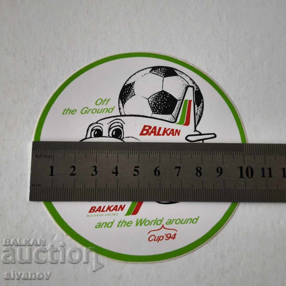 Αυτοκόλλητο BGA Balkan World Cup 1994 Balkan #6238 - 7