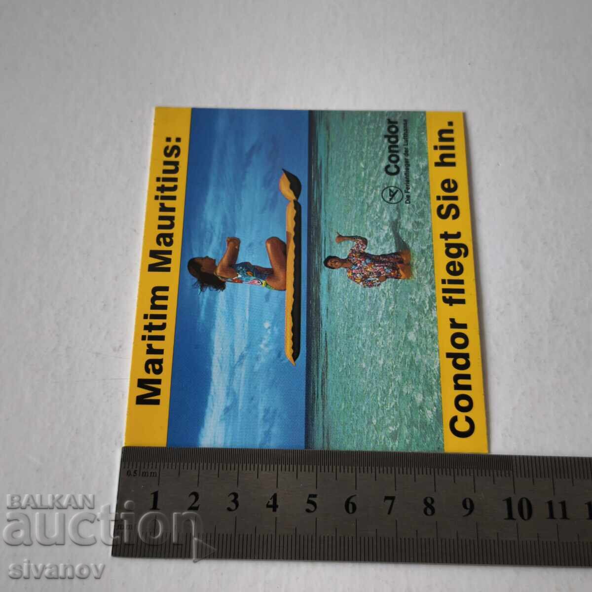 Autocolant Condor Lufthansa Mauritius #6239 - 7 Autocolant Condor Lufthansa Mauritius #6239 - 7