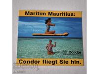 Autocolant Condor Lufthansa Mauritius #6239