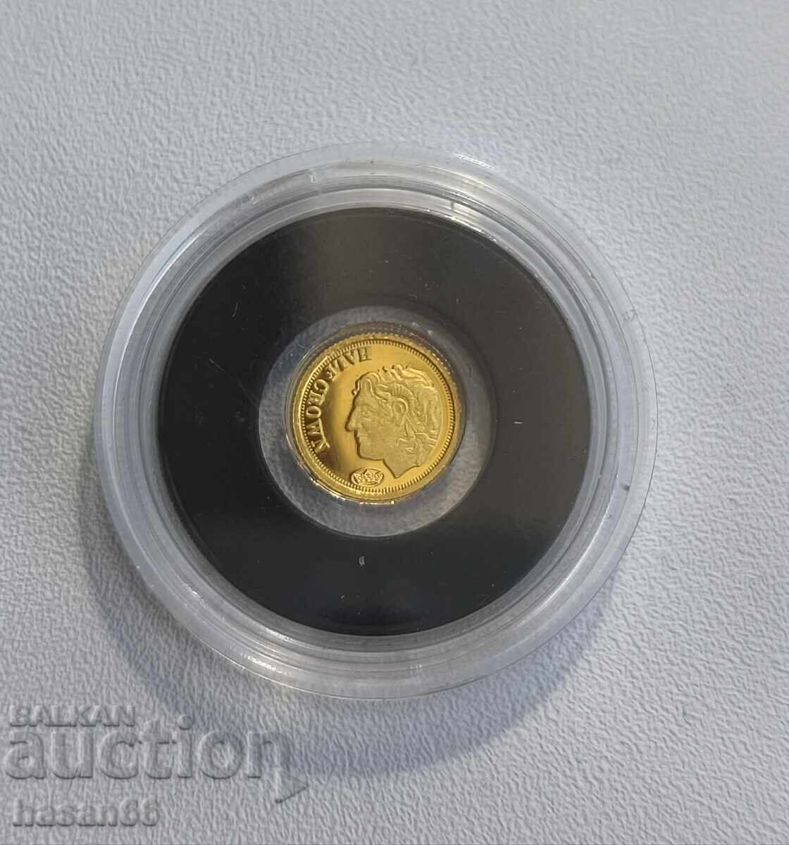 Александър Велики Златна монета 24 Карата