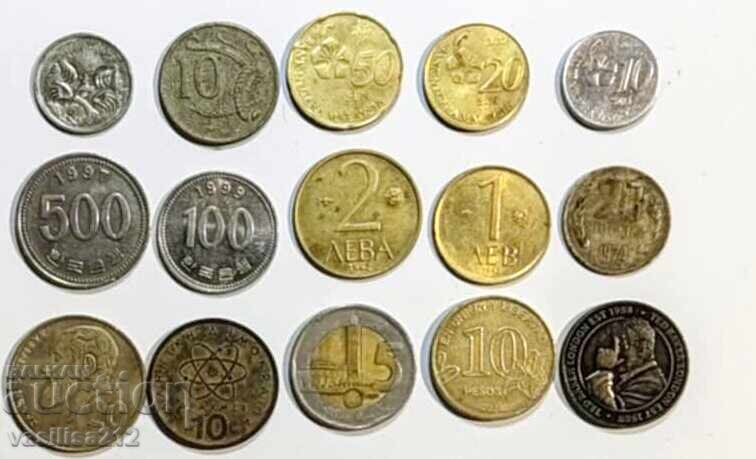 Lot of coins, 30 pieces with price € 5.00 | 9.78 BGN