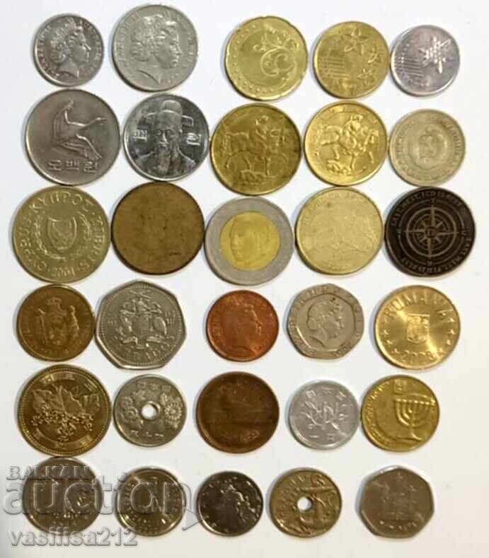 Delivery of Lot of coins, 30 pieces