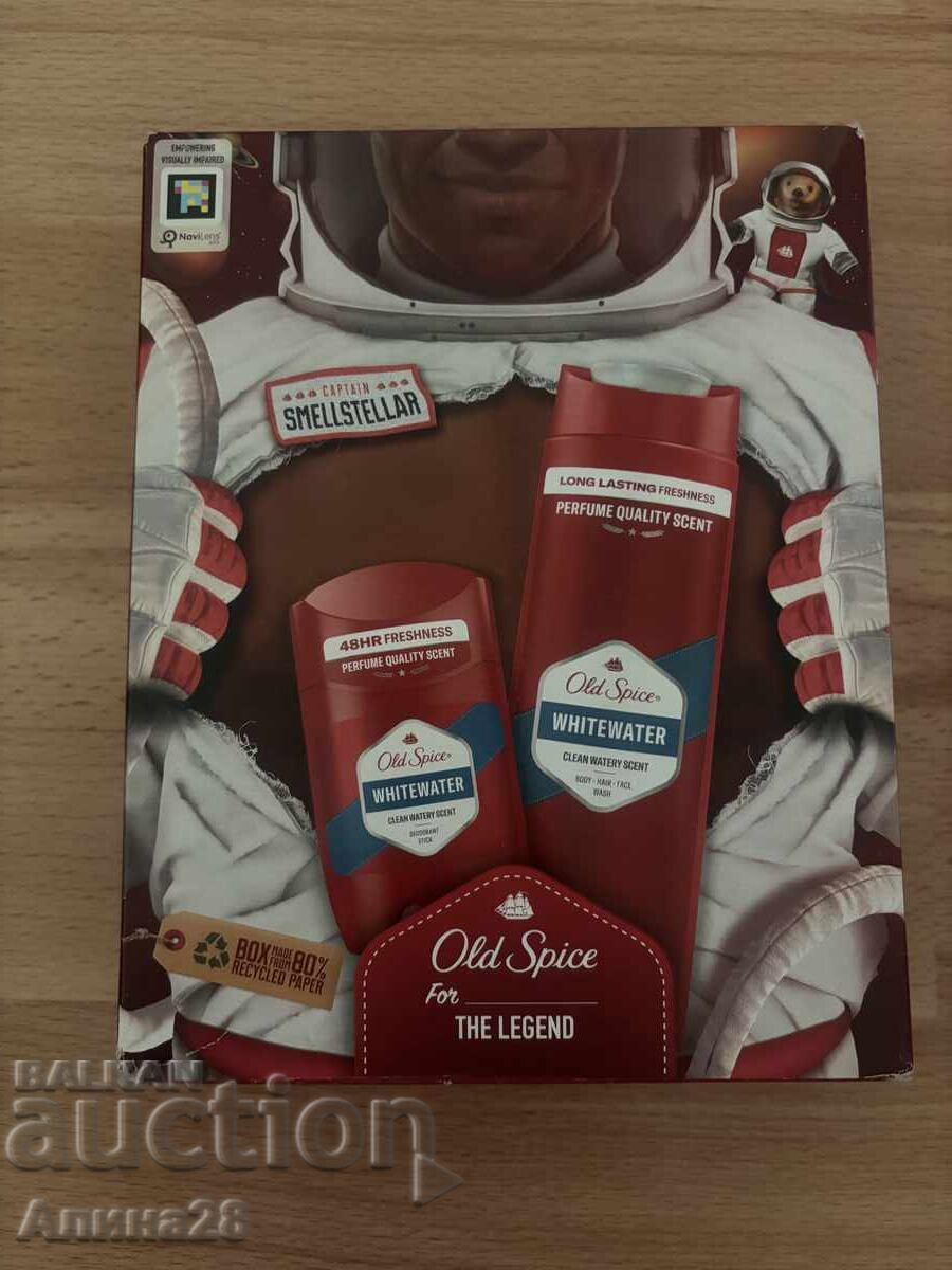 Old Spaice комплект душ гел + Део стик против изпотяване