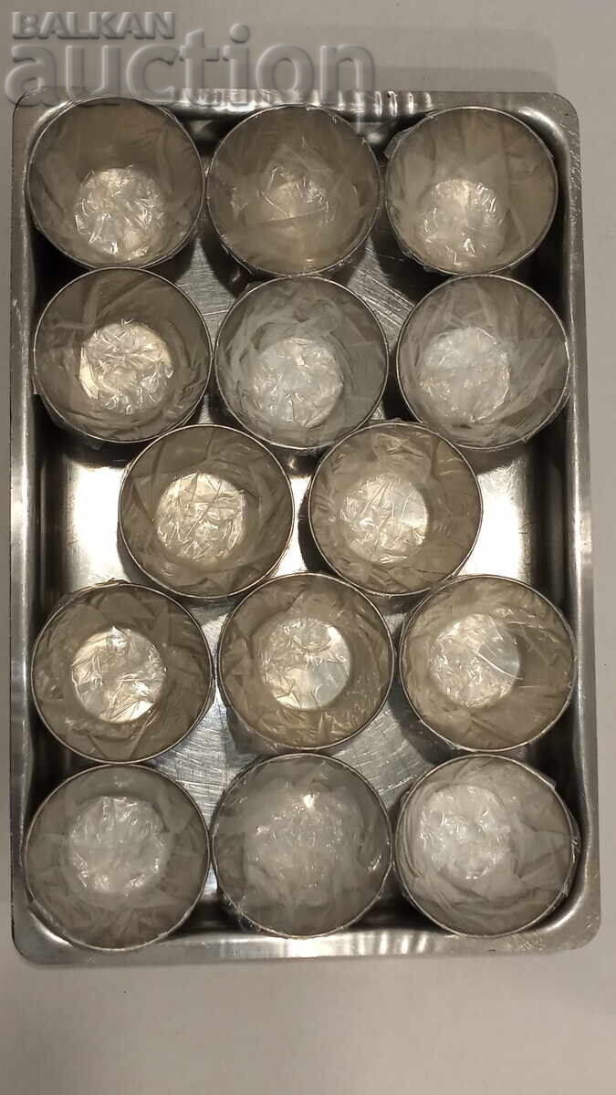 Set Tăvi cu 14 boluri pentru cremă caramel - 6