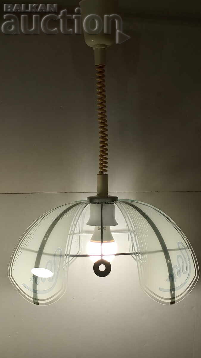 Metal Chandelier (Chandelier) with 4 Glasses - 5