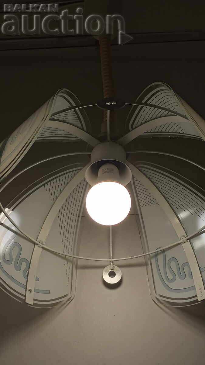 Metal Chandelier (Chandelier) with 4 Glasses - 7