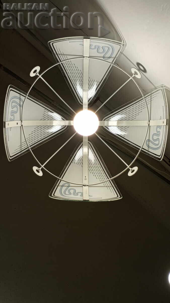 Metal Chandelier (Chandelier) with 4 Glasses