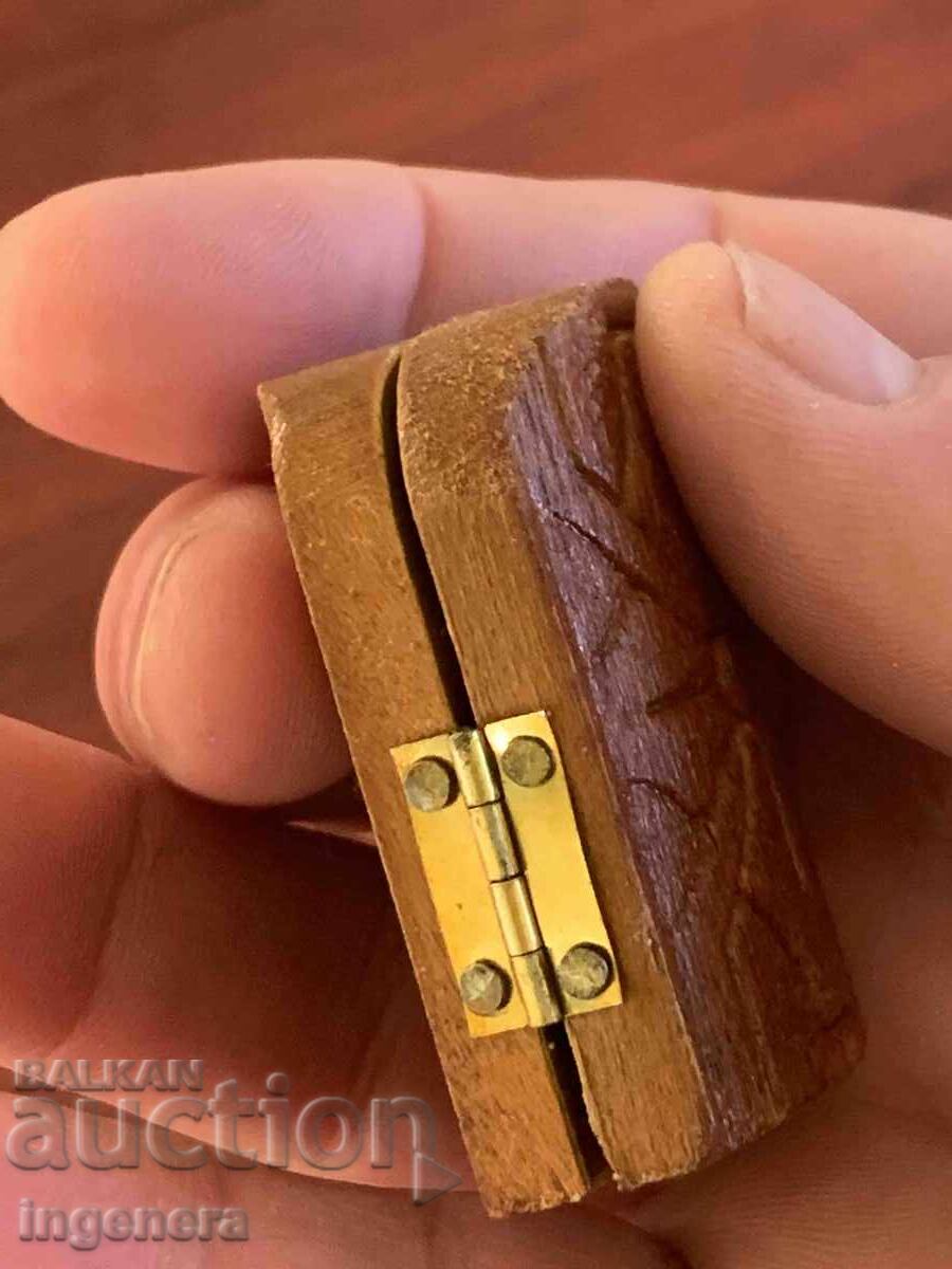 ICONĂ DIPTIC MINI SCULPTURĂ ÎN LEMN - 5