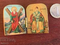 ICON DIPTYCH MINI WOODCARVING