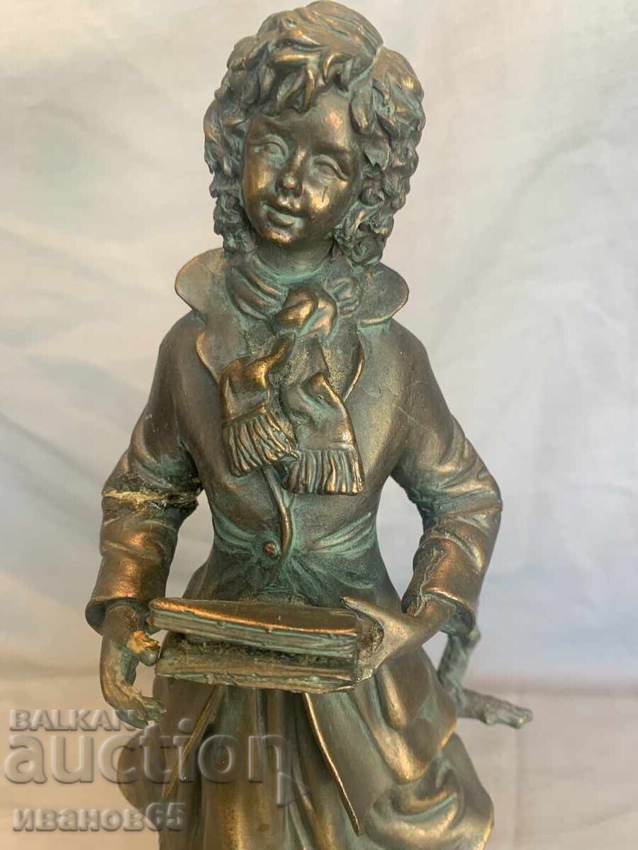 Figure statuette of a student - 6