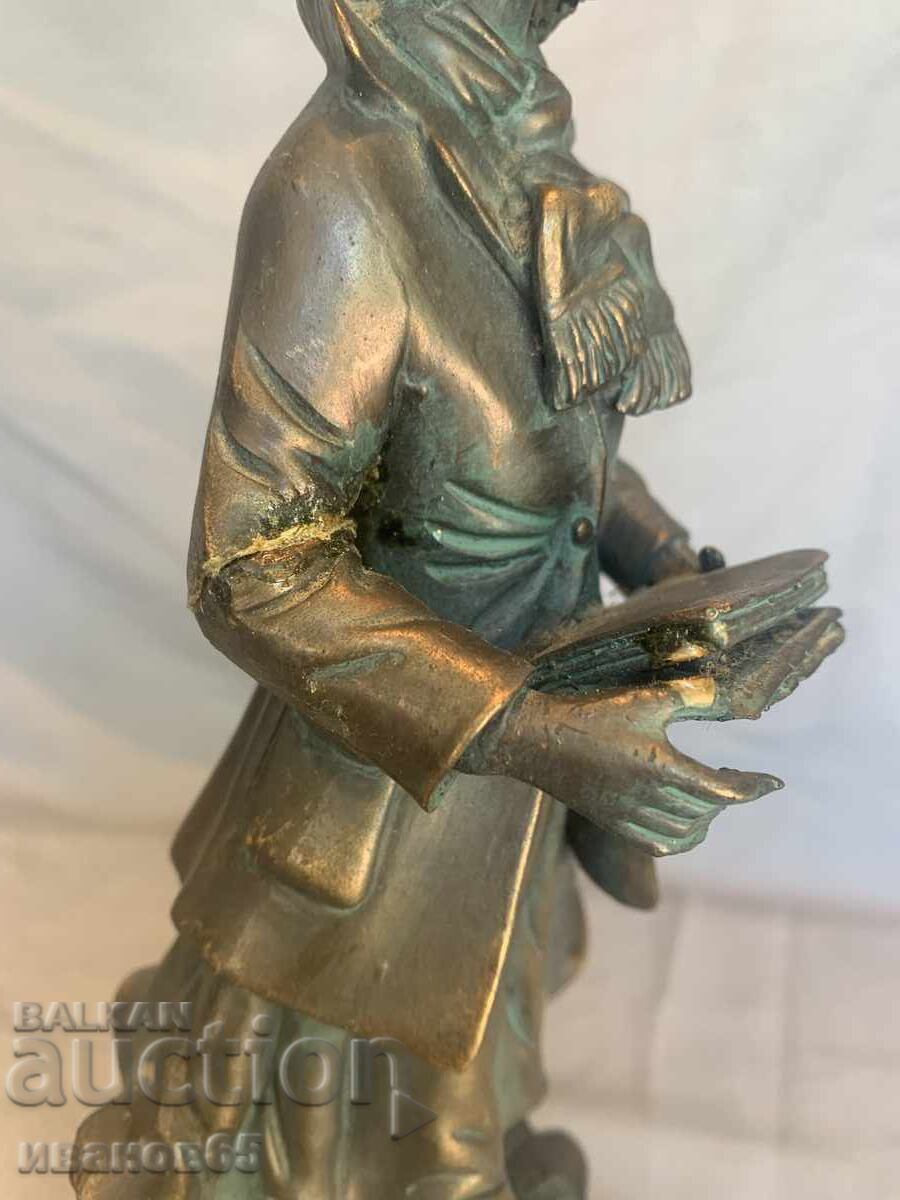 Figure statuette of a student - 7