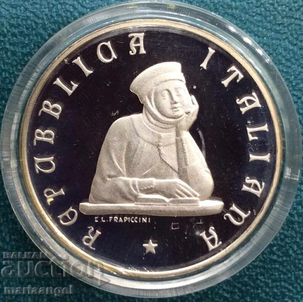 Доставка на 200 Лири 1988 Юбилей на Университа Болоня PROOF UNC