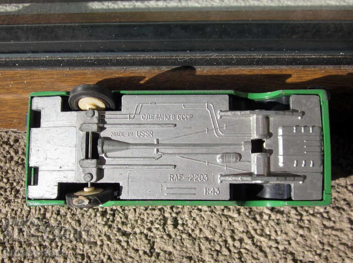 USSR СССР Руска Съветска играчка количка RAF 2203 Латвия - 7
