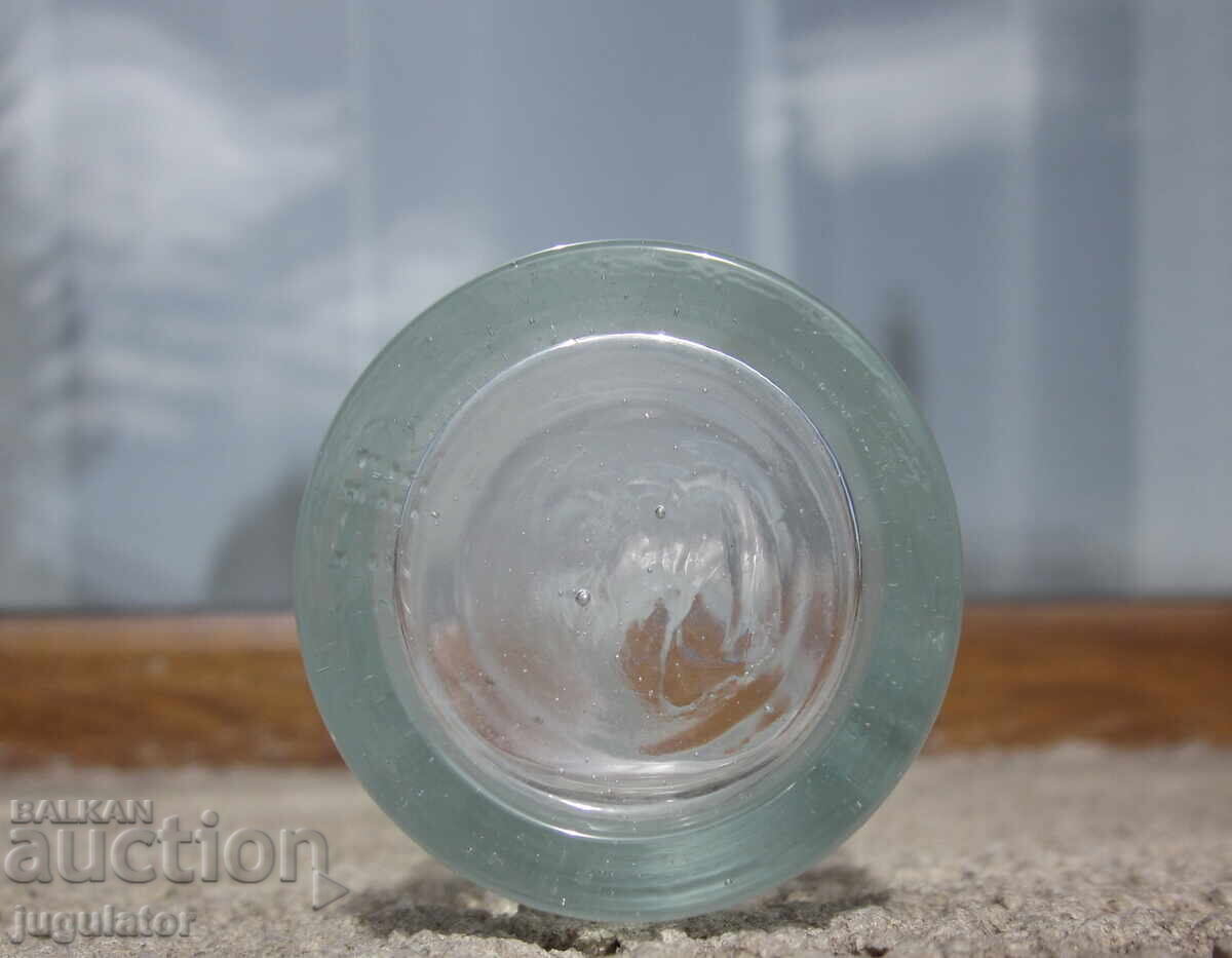 Sticlă farmaceutică germană veche L-H - 5 Sticlă farmaceutică germană veche L-H - 5