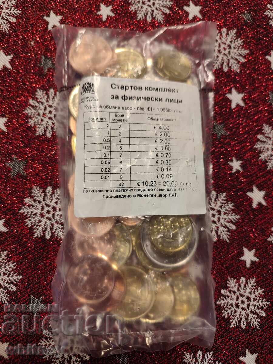 Πακέτο εκκίνησης ευρώνομισμάτων Βουλγαρίας με τιμή € 18.90 | 36.97 BGN Πακέτο εκκίνησης ευρώνομισμάτων Βουλγαρίας με τιμή € 18.90 | 36.97 BGN