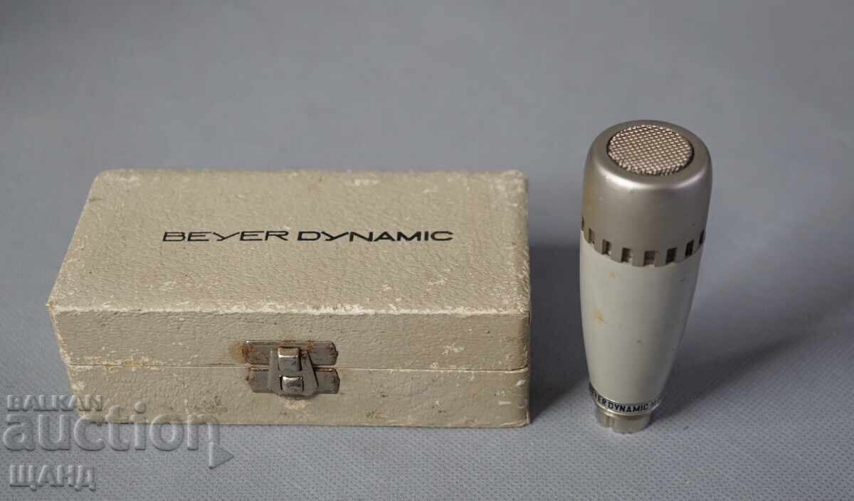 BEYER DYNAMIC M 64 Microfon german vechi cu cutie BEYER DYNAMIC M 64 Microfon german vechi cu cutie