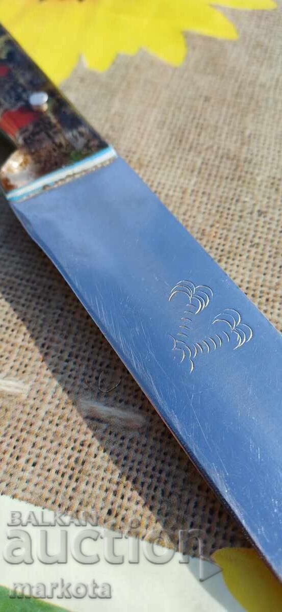 Cuțit de măcelar bulgăresc vechi - B.Z.C cu preț € 0.01 | 0.02 BGN