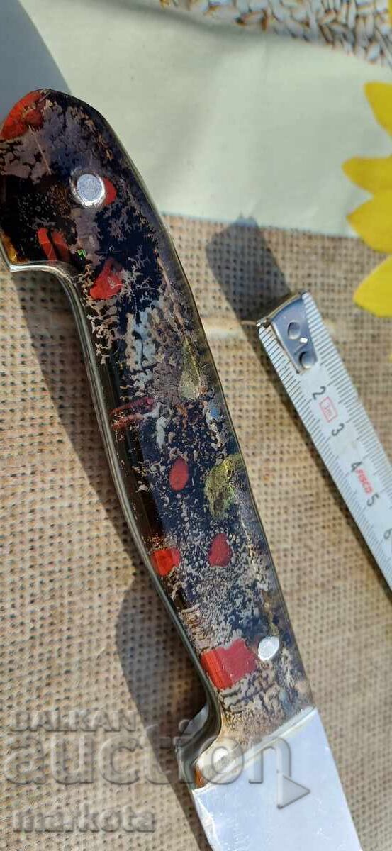 Cuțit de măcelar bulgăresc vechi - B.Z.C - 5