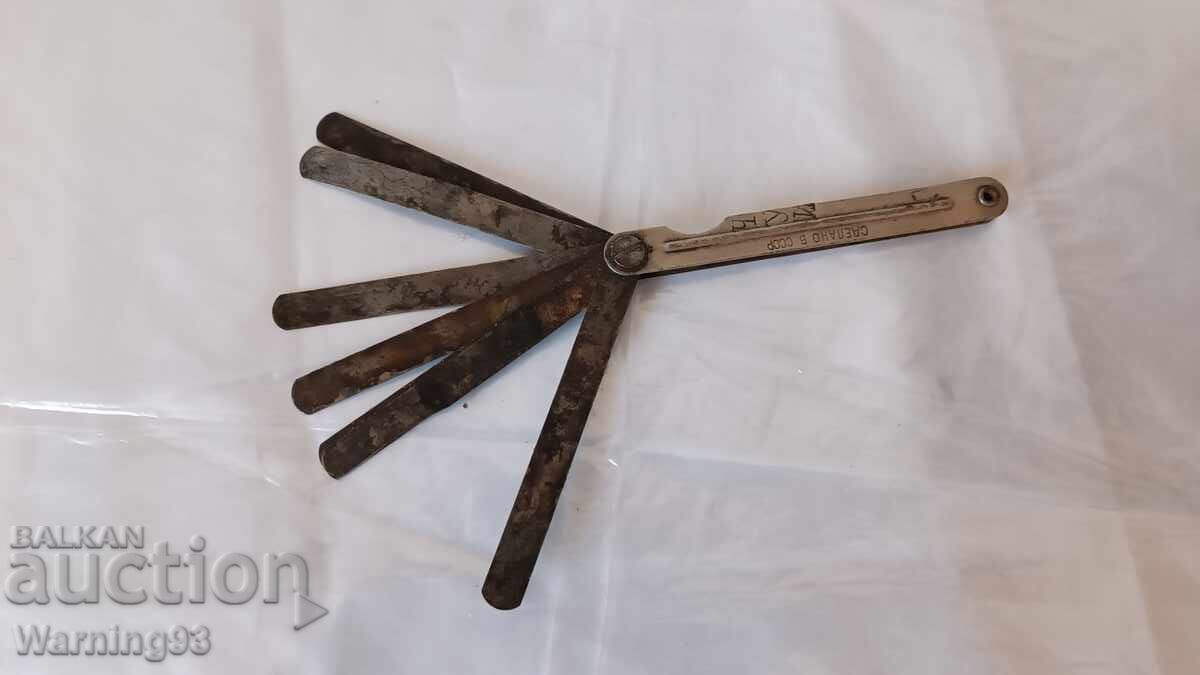 Delivery of Set - feeler gauges - USSR