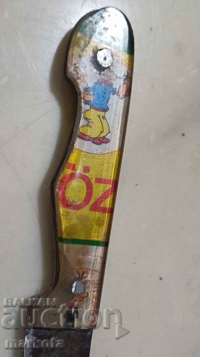 Licitație Cuțit vechi bulgăresc de măcelar* - B.Z.C