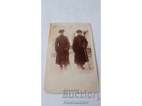 Снимка Двама младши офицери със саби П С В