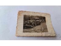 Снимка Ретро лек автомобил с рег. № Сф 1066 на шосето