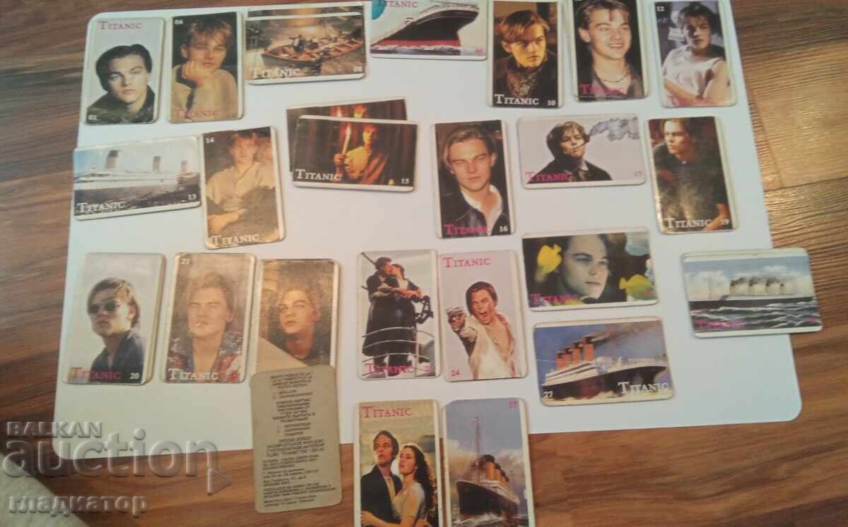 Mici carduri din filmul Titanic Mici carduri din filmul Titanic