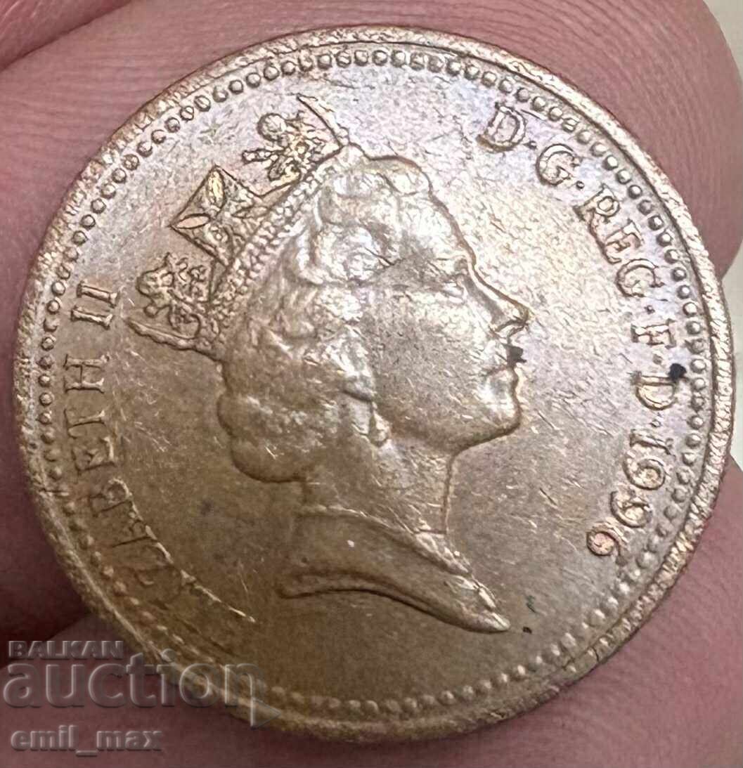 Auction 1996 One penny coin Auction 1996 One penny coin