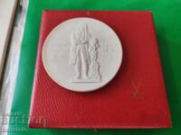 Porcelain plaque of Johann Bach from Meissen