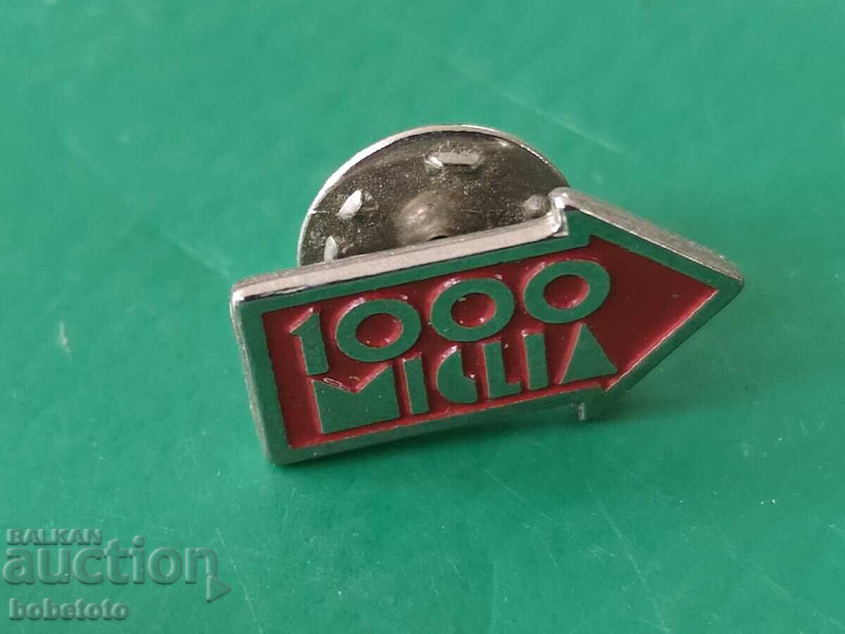 Livrarea Embleme auto vechi 1000 Miglia Livrarea Embleme auto vechi 1000 Miglia