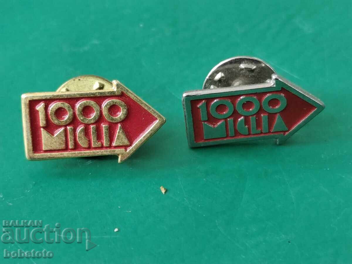 Embleme auto vechi 1000 Miglia Embleme auto vechi 1000 Miglia
