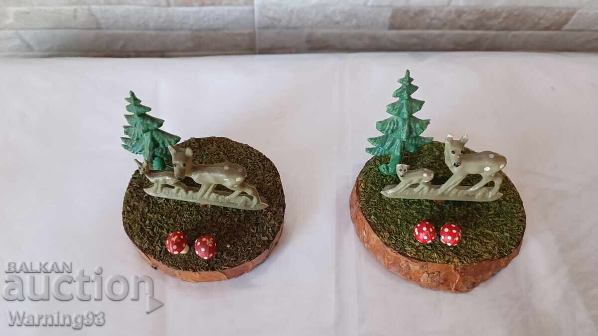 Аукцион Стари играчки за декорация от соц-а - сърнички